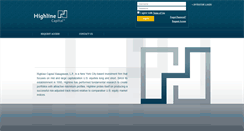 Desktop Screenshot of highlinecap.com